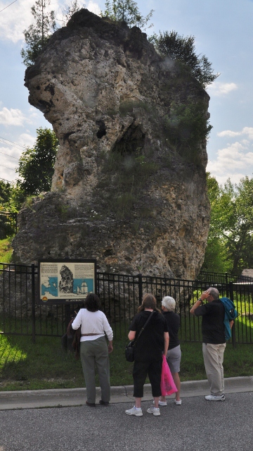 touring St.Ignace and St. Anthony's Rock